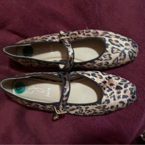 Jolie Animal Print Mary Jane Flats